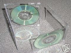 800 BUSINESS-CARD CDR JEWEL CASES W/CLEAR TRAY,BIZCASE