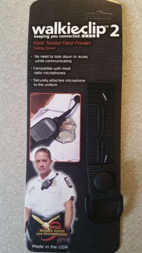 Walkieclip 2 for police, fire ems, motorola 2-way radio tactical for sale