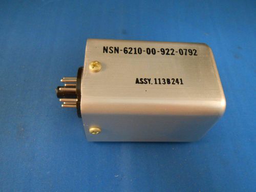 113b241indoor elect. light base tube control new old stock for sale