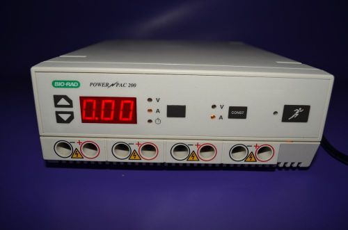 Bio-Rad Power Pac 200 Electrophoresis Power Supply GUARANTEED