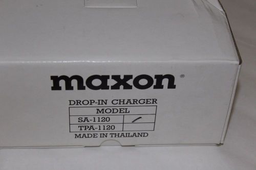 MAXON  SA1120 SA-1120 DESKTOP CHARGER for SL70 SL200T SL600T NEW IN BOX