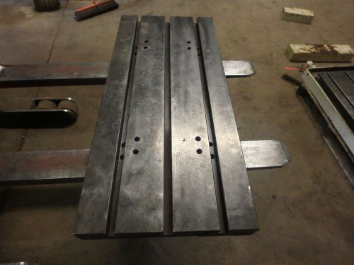 35.375&#034; x 16.125&#034; x 3.5 steel weld t-slotted table cast iron layout plate weld for sale