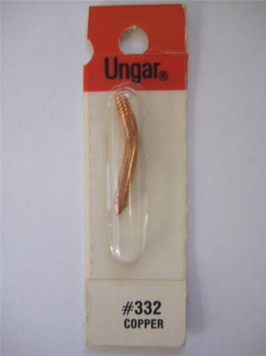 UNGAR 332 Copper Unplated 1/8&#034; Thread-In Offset Pencil TIP 535S 1235S 4035S &#034;NOS