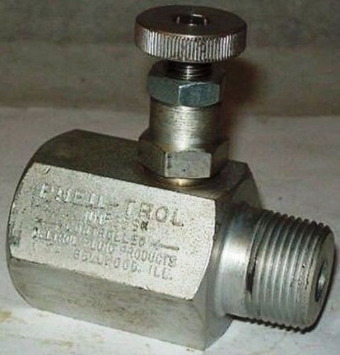 Deltrol pneu-trol 3/4&#034; steel needle valve nmf35sk for sale
