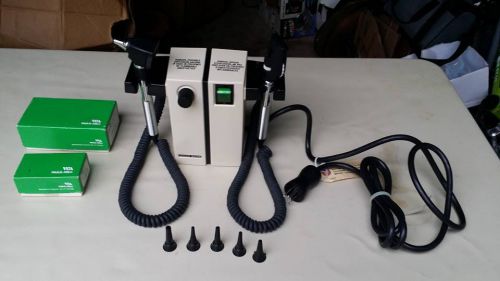 WELCH ALLYN 74710 Otoscope Ophthalmoscope Wall Mount Transformer w/ Heads