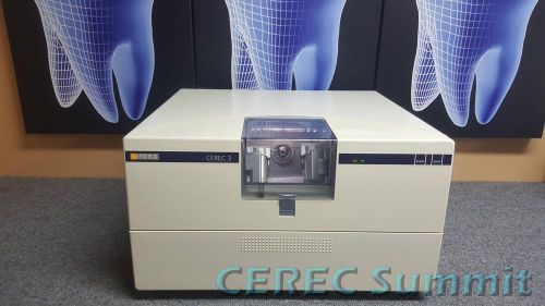 2006 sirona cerec 3 compact milling unit only 177 mills! for sale