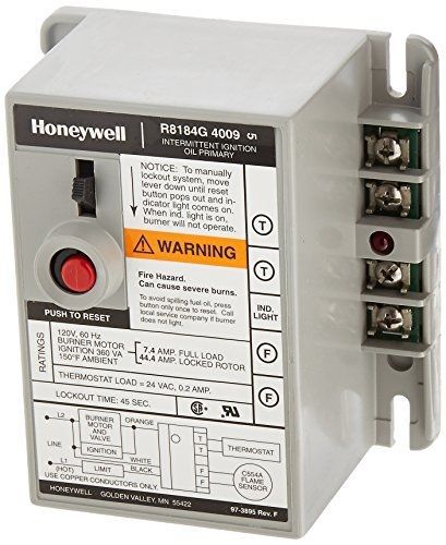 Honeywell r8184g4009 international oil burner control for sale