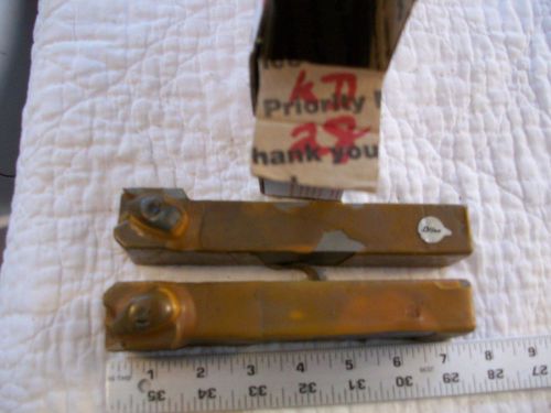 NOS HEAVY KYSOR-DIJET  Indexable Tool Holders-2 Metal Lathe 1&#034; X 1 1/4&#034;  7&#034; Lng.