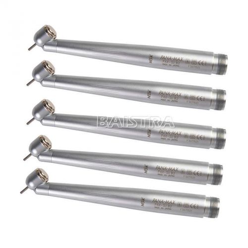 5X NSK Style PANA MAX Dental Surgical 45 Degree Handpiece High Speed Push Button