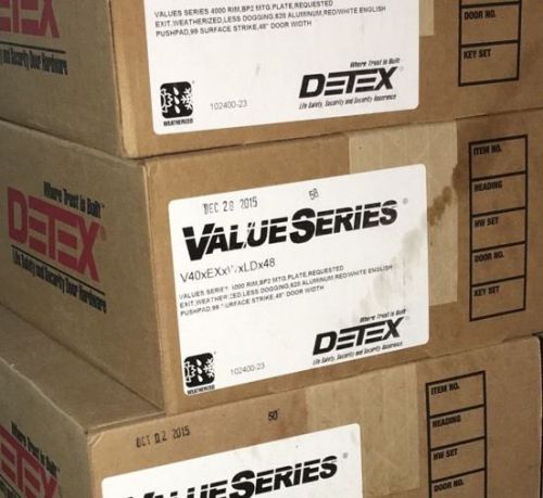 Detex Value Series 48&#034; v40 Ex W Ld