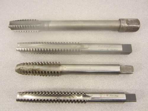 4 acme style hand taps  2 rh   2 lh   open for details     used for sale