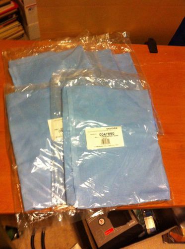 MOORE Medical...Adult Convalescent Gown-Blue (5 count)