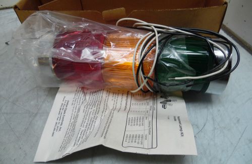 New Joslyn Clark STAK-LIGHT, Type SL, Green, Orange, Red, Warranty