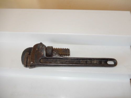 Vintage Rigid Pipe Wrench 8 Inch Monkey Wrench Stilson