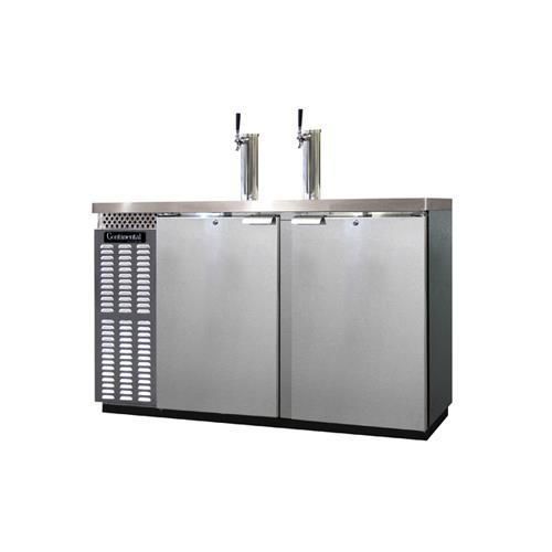 Continental refrigerator kc59s-ss draft beer cooler for sale
