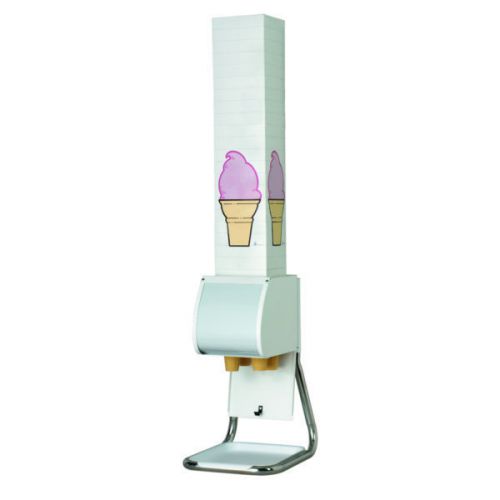 Dispense-Rite (BCDS-BFL) Freestanding/Wall Mounting Ice Cream Cone Dispenser