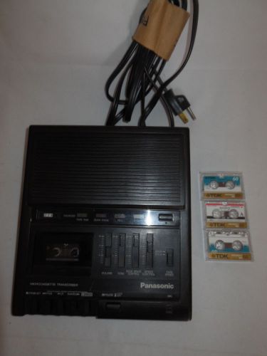 Panasonic RR-930 Microcassette Transcriber Office Micro Cassette Recorder