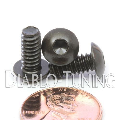 #10-24 – button head socket cap screws alloy steel w/ thermal black oxide coarse for sale