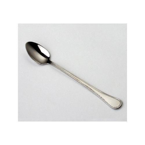 Tuxton FA05103 Iced Tea Spoon, Heavy Weight 18/0 Stainless Steel, Tuxware Pearls