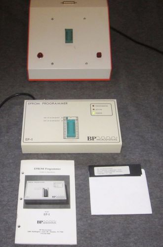 BP Microsystems EPROM Programmer EP-1 and unknown 2nd machine Tested working