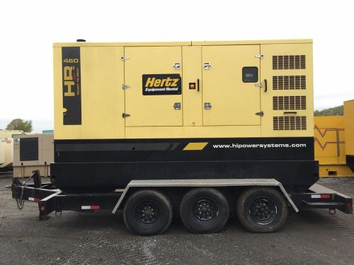 -455 KVA HiPower Generator, Base Fuel Tank, Selectable, Sound Attenuated, 12 ...