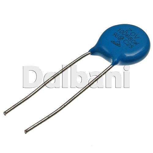 10D680K Metal Oxide Varistor VT Dependent Resistor 10mm 30pcs