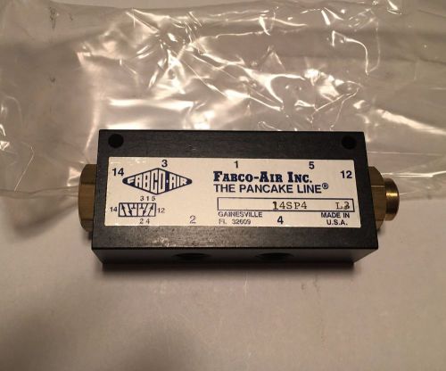 Fabco-air Directional Valve Body 14SP-4.....NEW