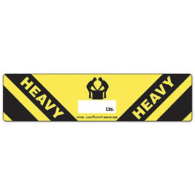 Warehouse Self-Adhesive Label, 2 x 8, HEAVY, 500/Roll, Sold as 1 Roll