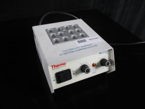 THERMO SCIENTIFIC Multi-Blok Heater 2050 with 3x4 Block WORKING