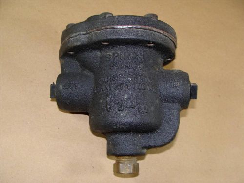Spirax-sarco b1h-30 1/2&#034; cast iron mechanical inverted bucket steam trap 30 psi for sale