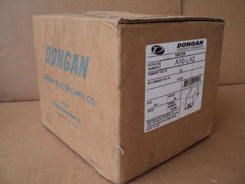 Dongan a10-la2 interchangeable ignition transformer 120v 60hz new for sale