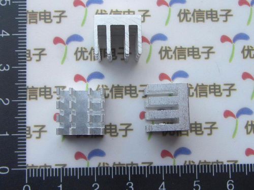 5PCS Silver 13*13*11MM Aluminum Heatsink Heat Sink Thermal Pad for Memory MOS