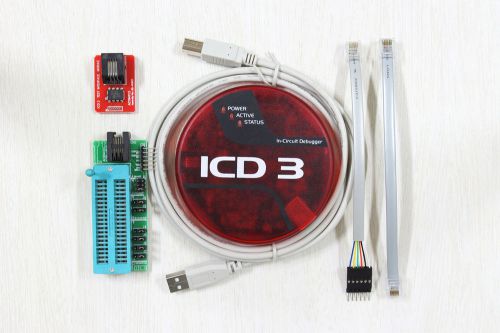 Mplab icd 3 in-circuit emulator/debugger/programmer development tool for pic mcu for sale