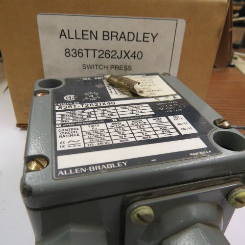 Allen Bradley 836TT262JX40 Switch Press