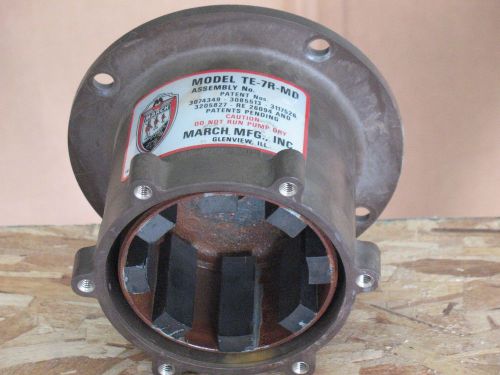 MARCH MFG. PHASE MAGNETIC DRIVE PUMP MODEL#: TE-7R-MD, No Pump