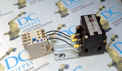 CUTLER HAMMER A10BN0 SIZE 0 120 V 18 A SERIES A1 CONTACTOR WITH C306DN3 OVERLOAD