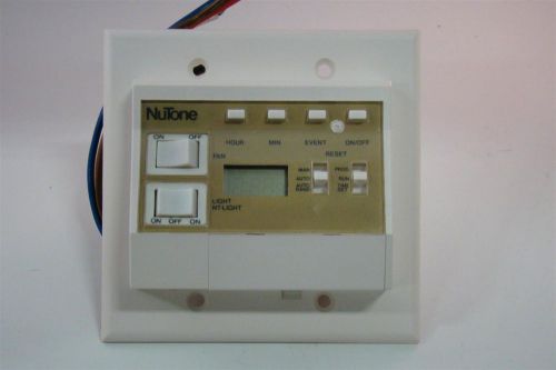 Nutone 24 hour digital Programmable timer 15Amp 120Vac 1 HST-24