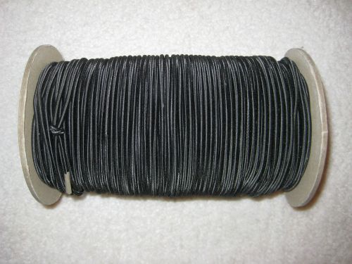 1/8&#034; 50&#039; bungee shock cord most rugged nylon black US supplier to MARS mission