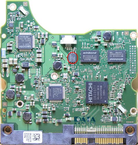 PCB 0B26010 AA1226J Hitachi HUS156060VLS600 600 GB HDD 3.5&#034; SAS Logic board