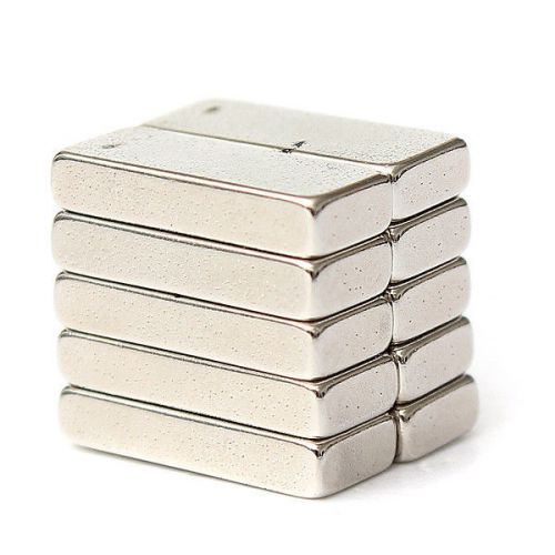 10pcs N35 15x5x2.5mm Neodymium Strong Block Magnets Rare Earth Magnetic Blocks
