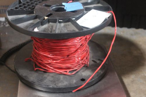 spool 200&#039; 200ft Belden 89740 002 RED 18 AWG shielded Single-Pair Cable wire NR