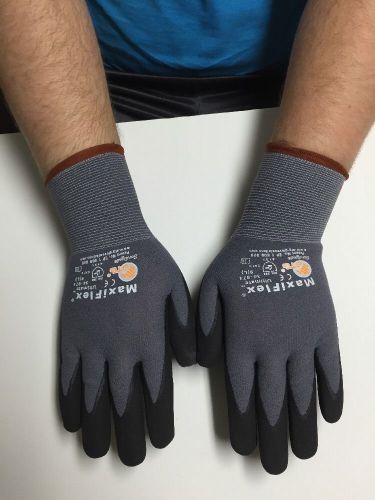 Atg g-tek 34-874/l large (9) maxiflex ultimate foam nitrile gloves (2 pair) for sale