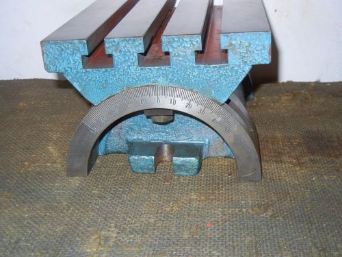 7&#034;x5&#034; Adjustable Angle Plate, heavy duty, 45 degree both sides
