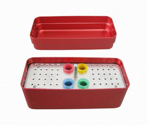 Autoclave Sterilizer Box for dental high-speed burs 60 holes Gutta Percha Point