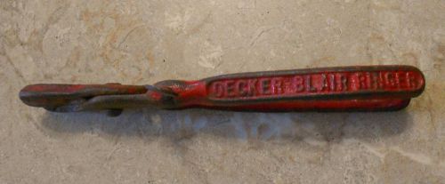 Antique Vintage Decker Blair Ringer Tool 6.5&#034; Long