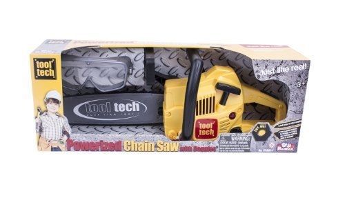 Tool Tech Powerized Chain Saw with Goggles