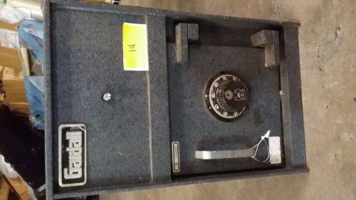 Gardall rc218 rotary top load deposit safe w/ lock for sale