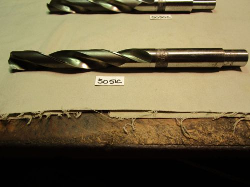 (#5051C) Resharpened USA Made 7/8 Straight Shank Style Drill