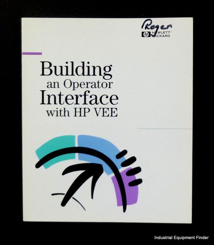 HP Building an Operator Interface with HP VEE E2110-90033