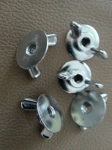 1 BOX  OF 200 WASHERHEAD WINGNUTS 1/4-20 INDUSTRIAL  ..see DETAILS for shipping